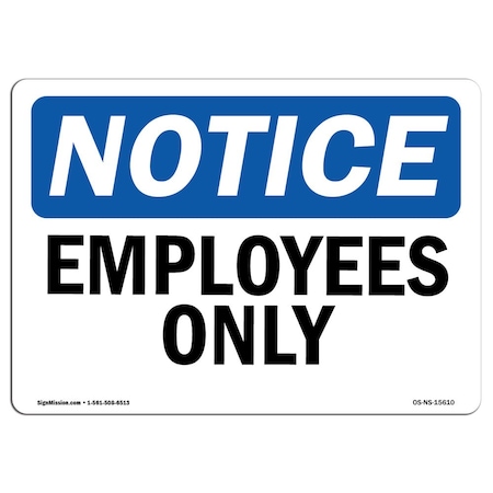 OSHA Notice, 5 Height, 7 Width, Decal